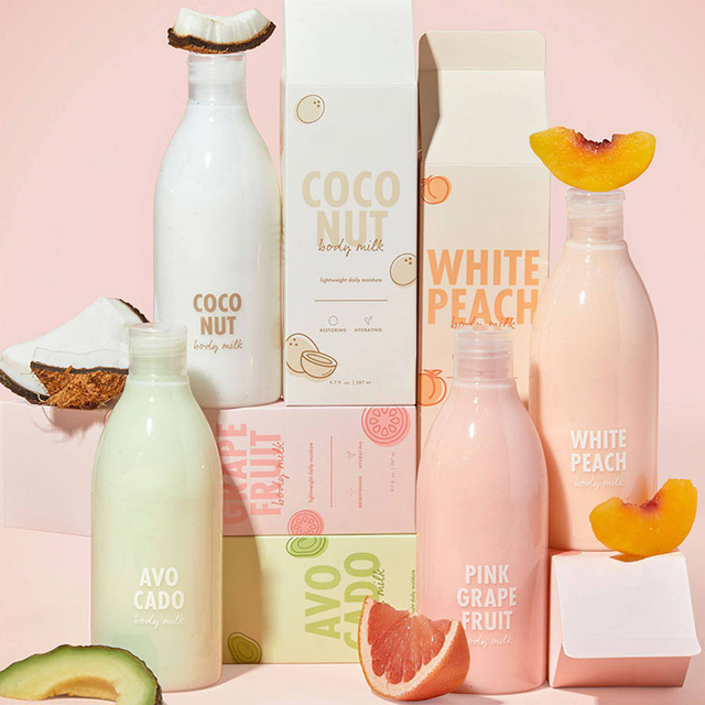 Loción corporal iluminadora hidratante de marca privada