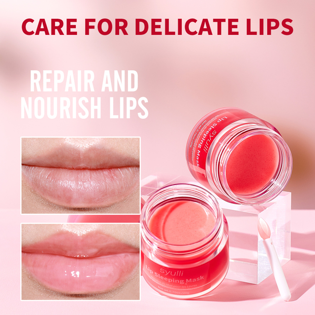 Máscara para dormir de labios