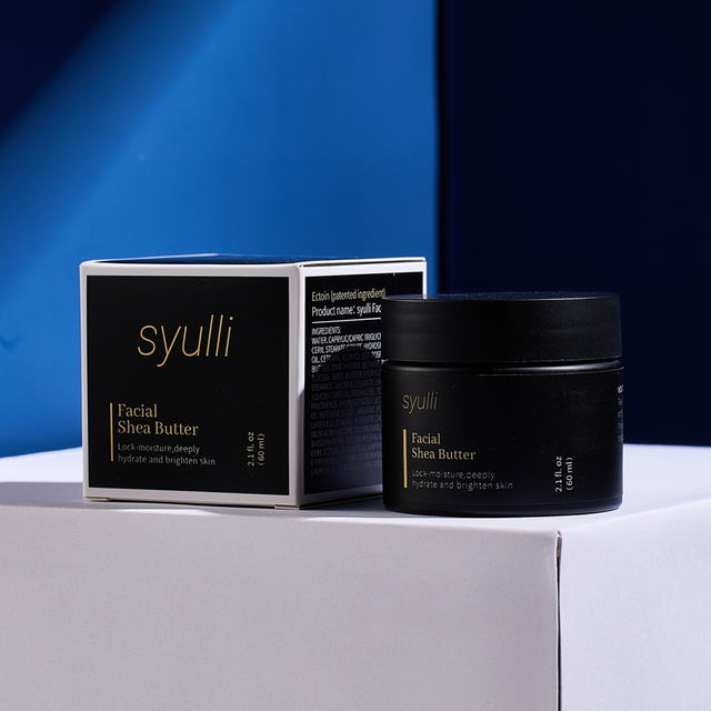 Crema de manteca de karité Syulli | Crema facial hidratante | Adecuado para pieles secas