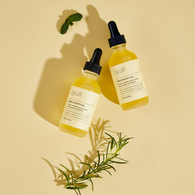 Aceite de ricino de romero 100% Natural de marca privada, elixires nutritivos para el cuero cabelludo, tratamiento para la pérdida del cuidado del cabello, suero para el crecimiento del cabello