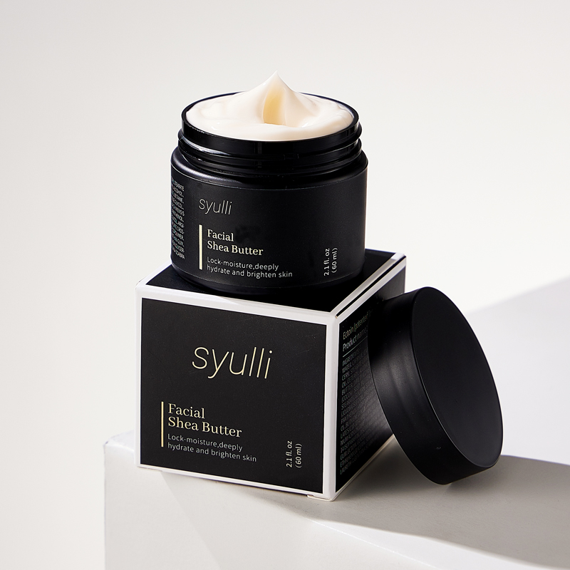 Crema de manteca de karité Syulli | Crema facial hidratante | Adecuado para pieles secas