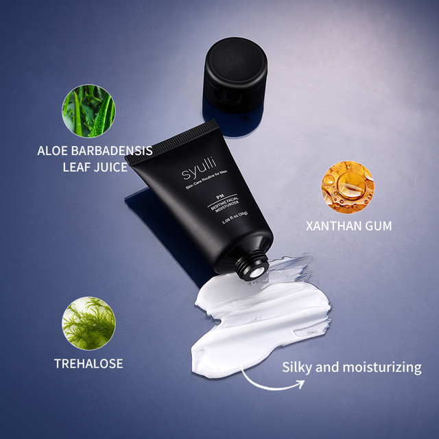 Set de cuidado de la piel para hombres de marca privada, tratamiento para el acné, vitamina C, blanqueamiento hidratante orgánico Natural, antienvejecimiento para viajes de regalo