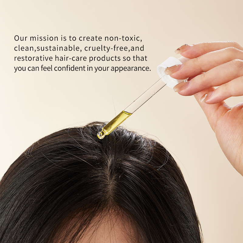 Elixir de crecimiento del cabello a base de hierbas Syulli con romero y menta | 8 extractos de plantas | Tratamiento del cuero cabelludo | Venta al por mayor y OEM