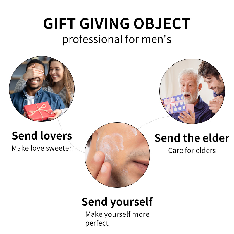 Syulli Set de cuidado de la piel sin complicaciones para hombre - 3 piezas