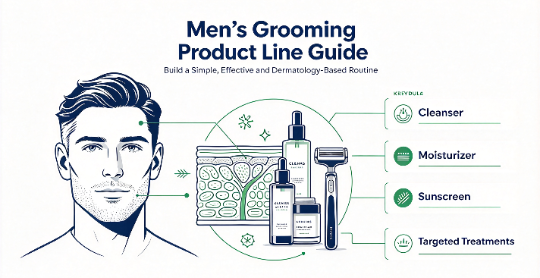 Productos de cuidado masculino: ¿Qué debe incluir una línea completa de productos?